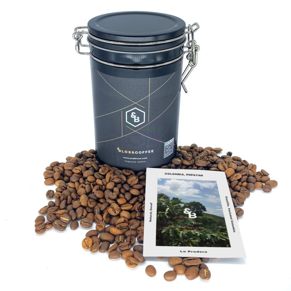 
                  
                    Load image into Gallery viewer, Columbia Popayan Decaf-andBloss-coffee,Decaf,Espresso,single origin coffee
                  
                